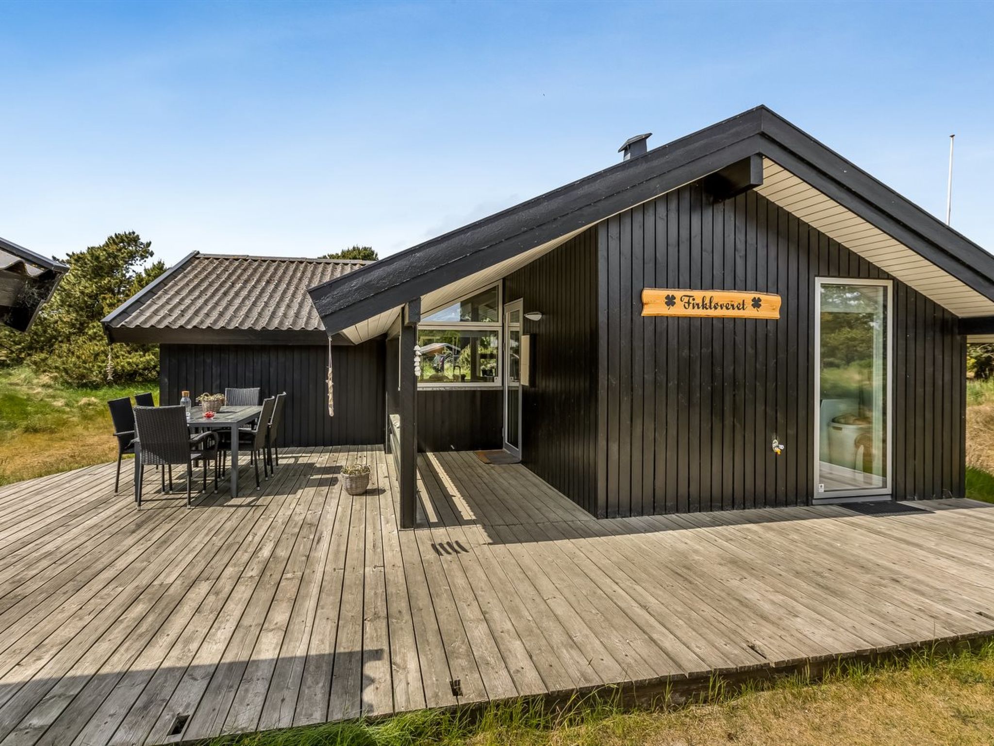 "Ubbe" - 800m from the sea-Dehors