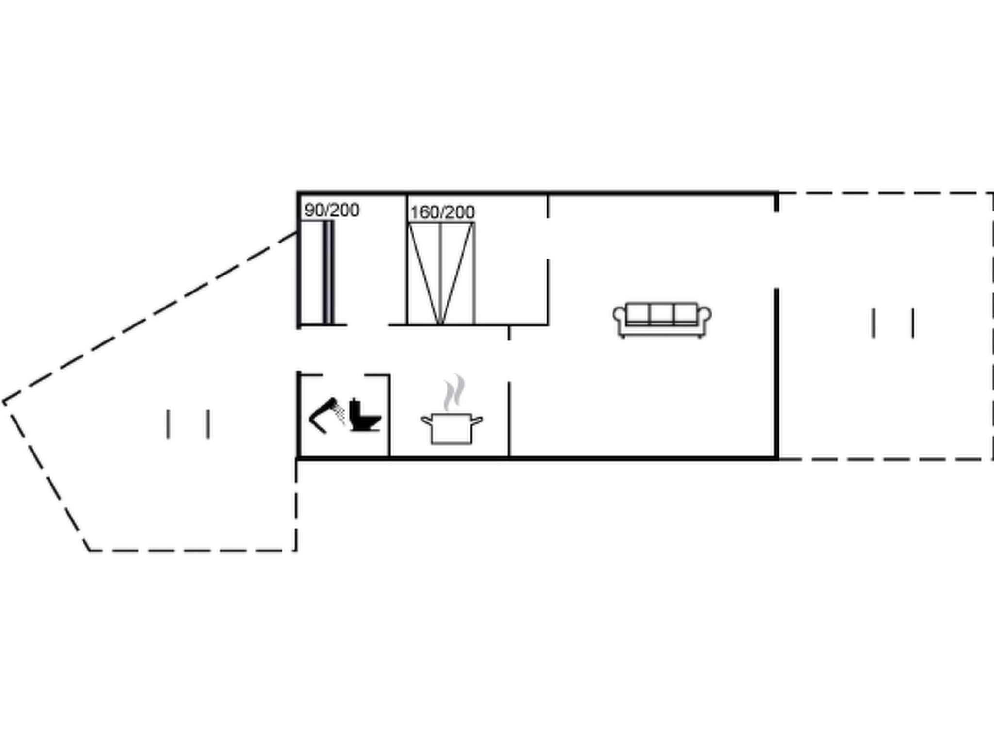 "Rohan" - 800m from the sea - Binnen