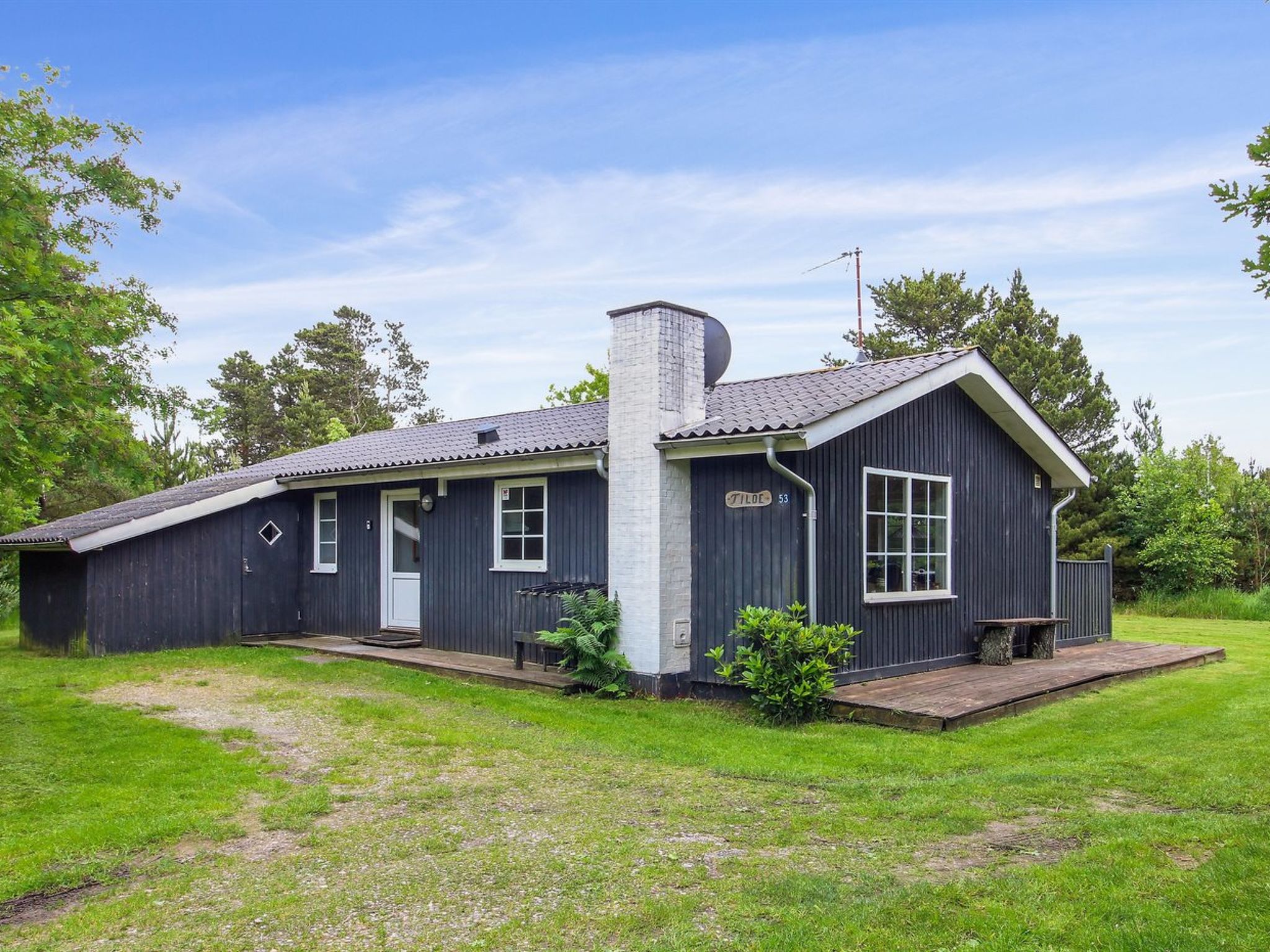 "Ylvi" - 2.8km from the sea - Buiten