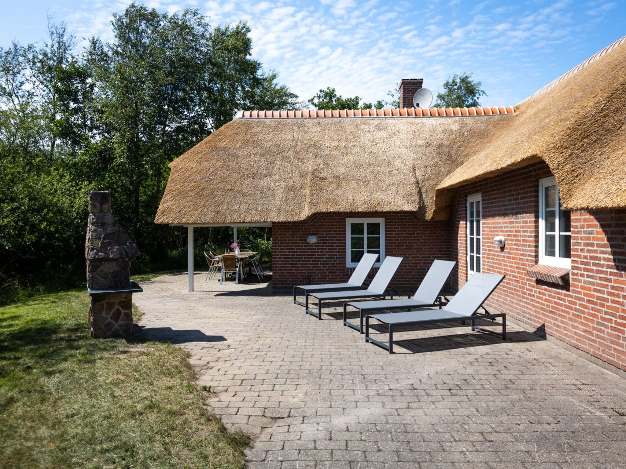 "Ejvi" - 4km from the sea-Dehors