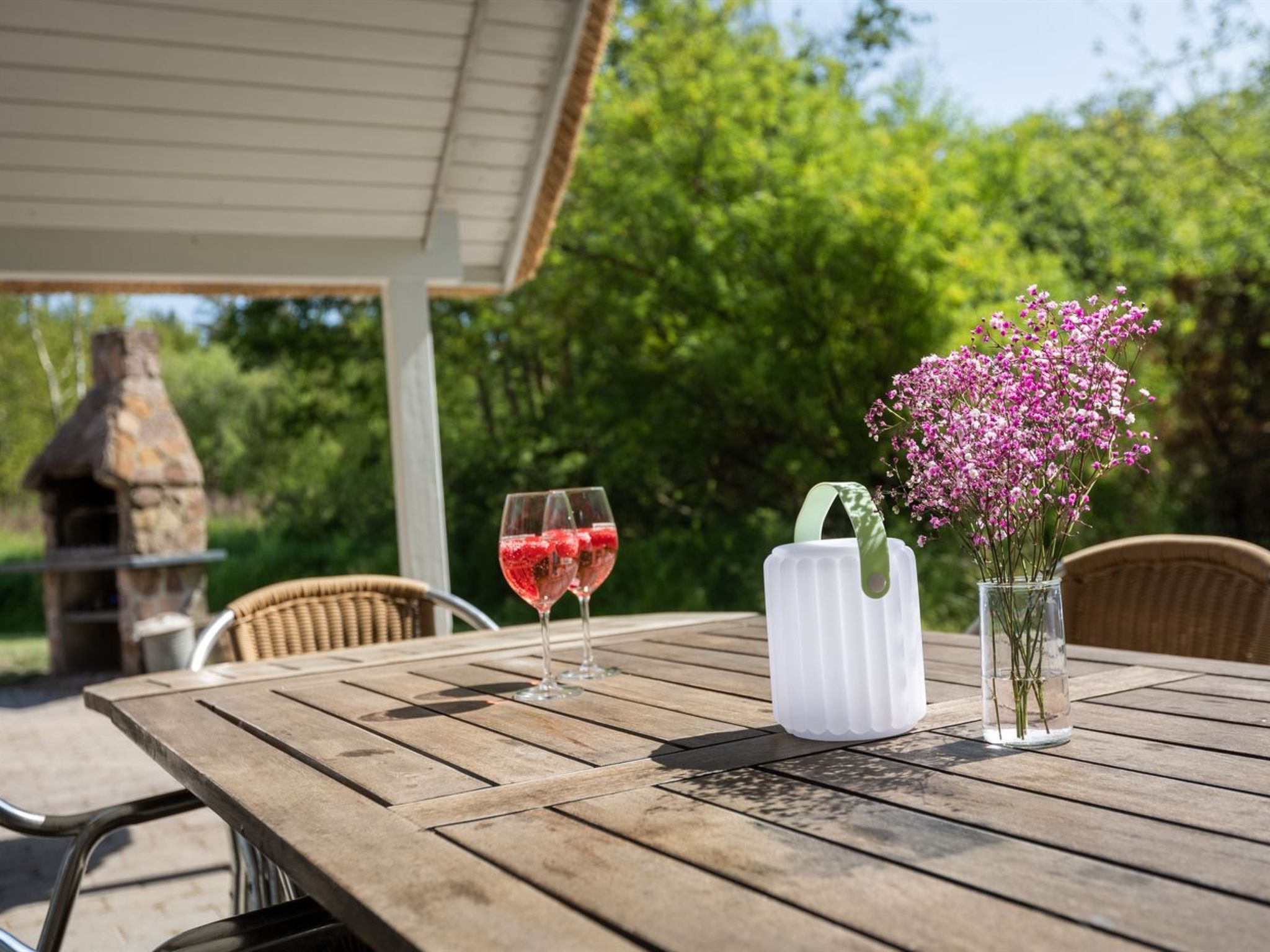 "Ejvi" - 4km from the sea-Dehors