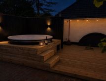 8-persoons vakantiehuis Solmaz op Rømø met whirlpool en open haard - thumbnail 4