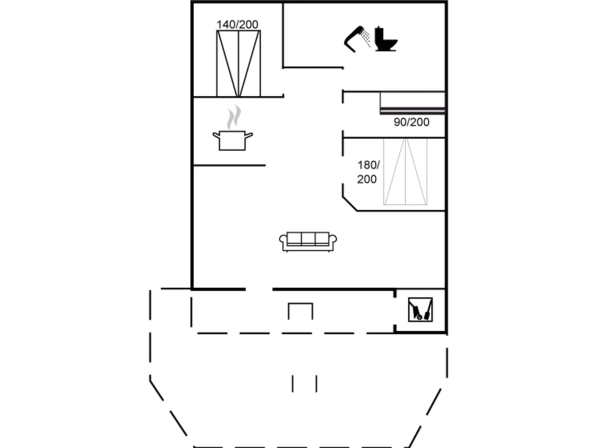 "Kabbi" - 2.6km from the sea - Inside