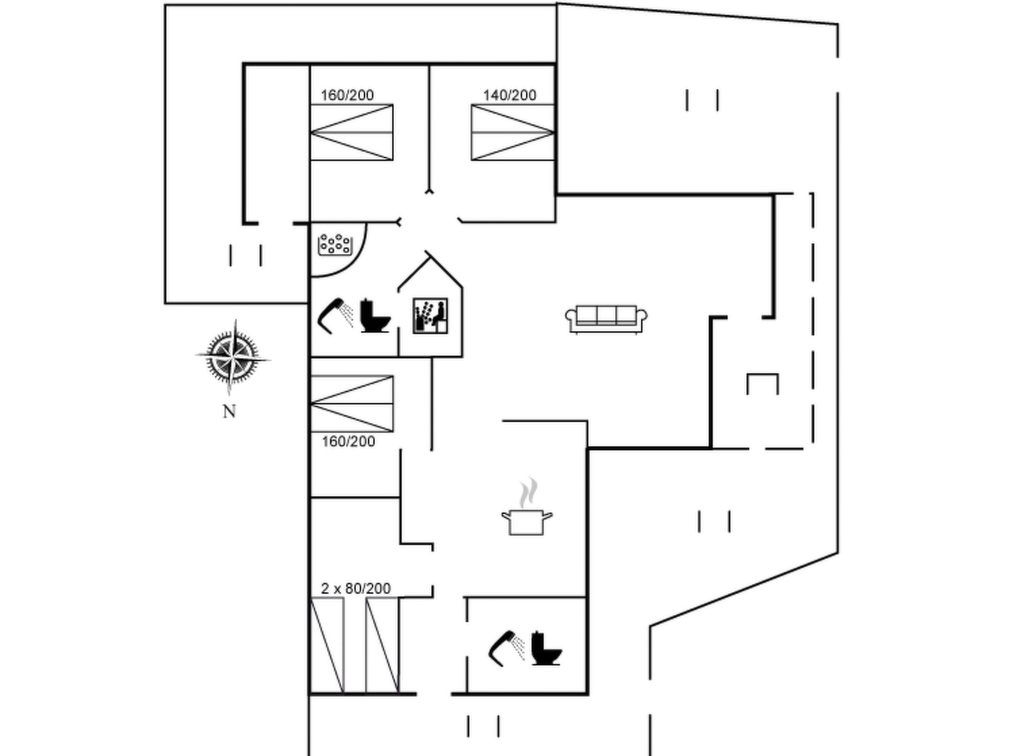 "Sakulfuer" - 2.5km from the sea - Inside