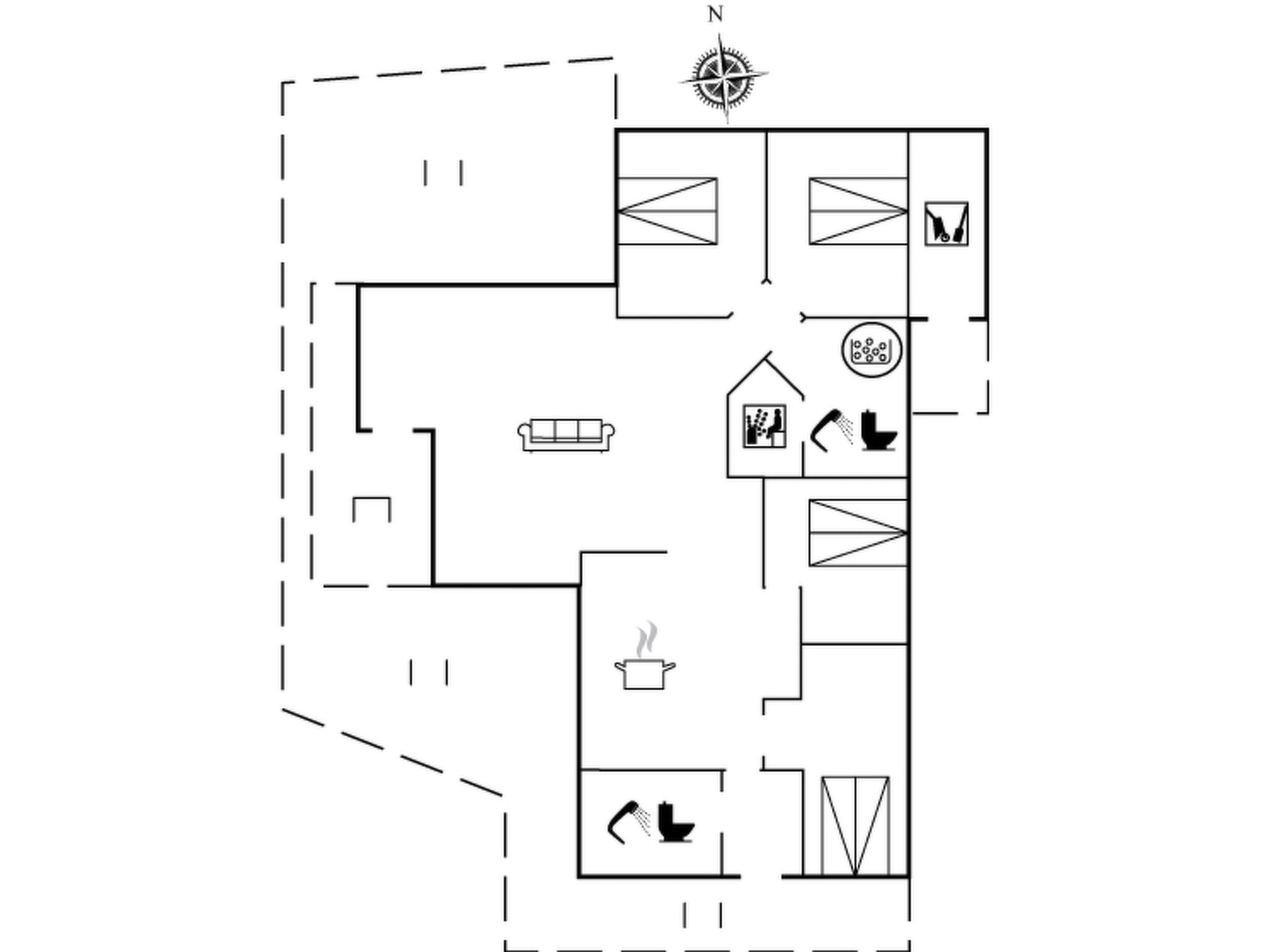 "Spurv" - 1.8km from the sea
