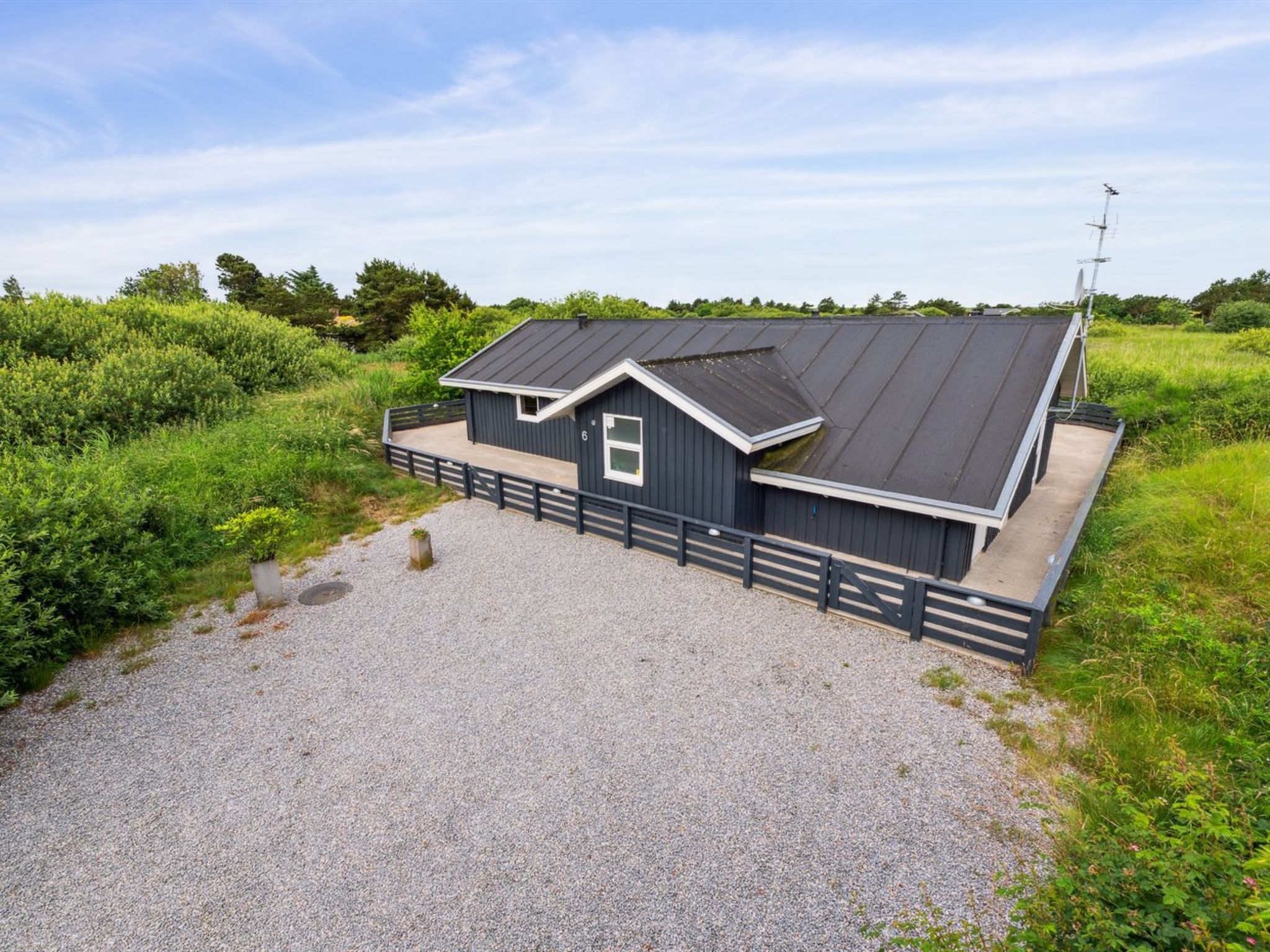 "Spurv" - 1.8km from the sea-Buiten