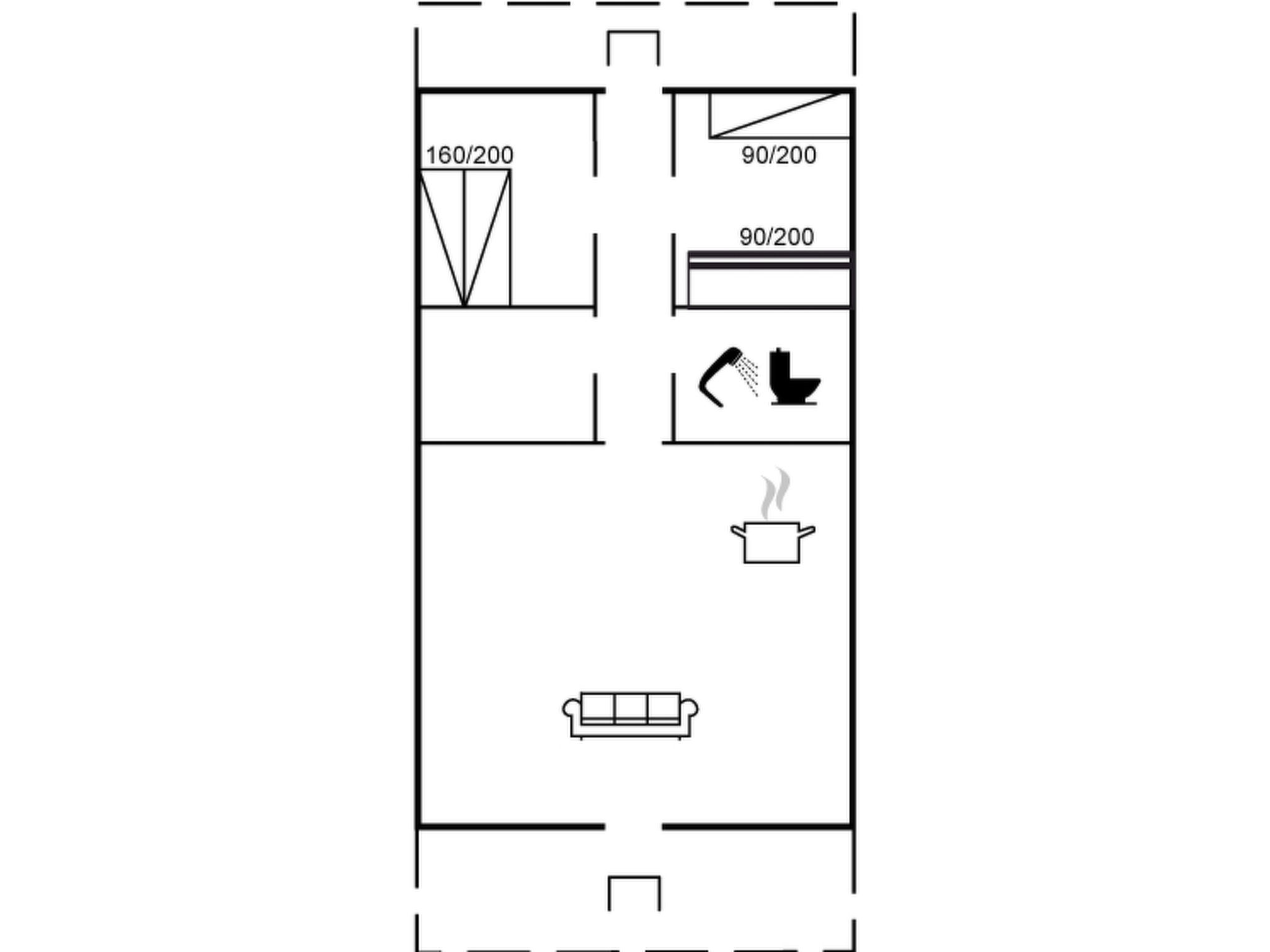 "Alfkil" - 2.3km from the sea - Drinnen