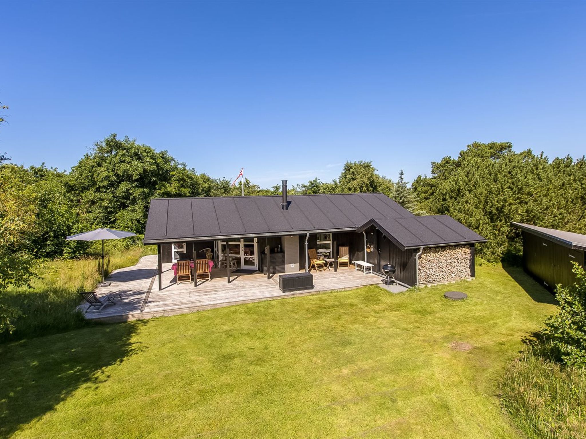 "Laerke" - 1.8km from the sea - Dehors