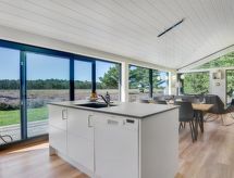 Moderne vakantiewoning Tea op Rømø, 2.7 km van het strand - thumbnail 2
