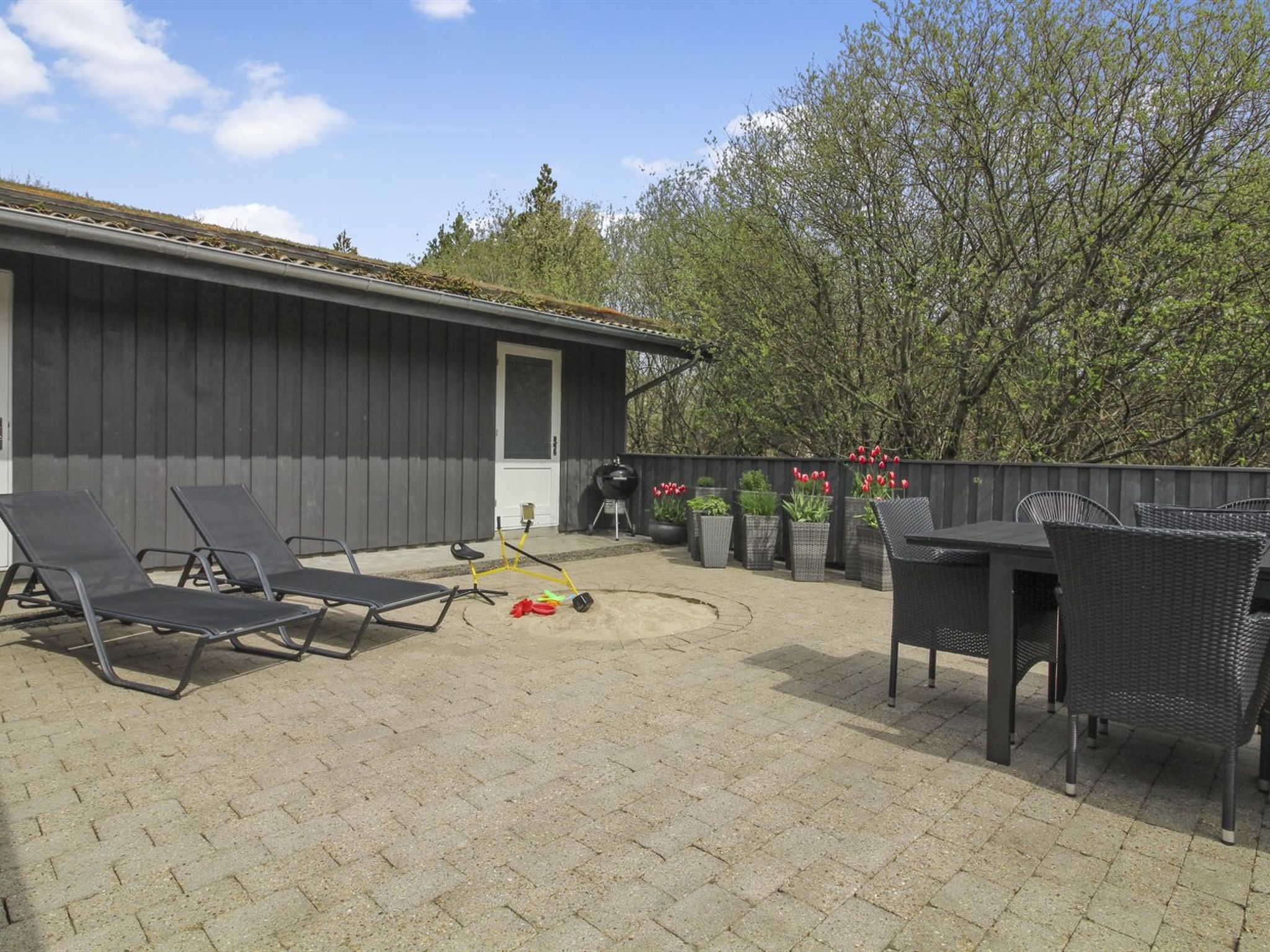 "Vieno" - 2.6km from the sea - Buiten