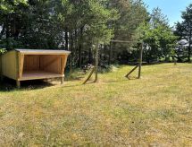 Vrijstaand vakantiehuis Ødke op 3500 m² grond, 3,5 km van de zee - thumbnail 4