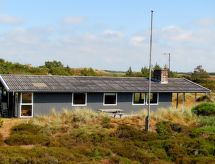 Vrijstaand vakantiehuis Elsa op 700 meter van de zee in Oksbøl - thumbnail 1