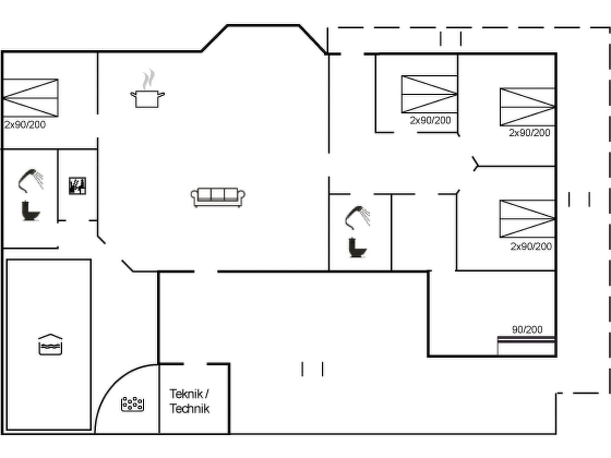 "Billing" - 11km from the sea - Inside