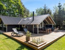 Vrijstaande woning met sauna en grote tuin op 12 km van de zee in Oksbøl - thumbnail 5