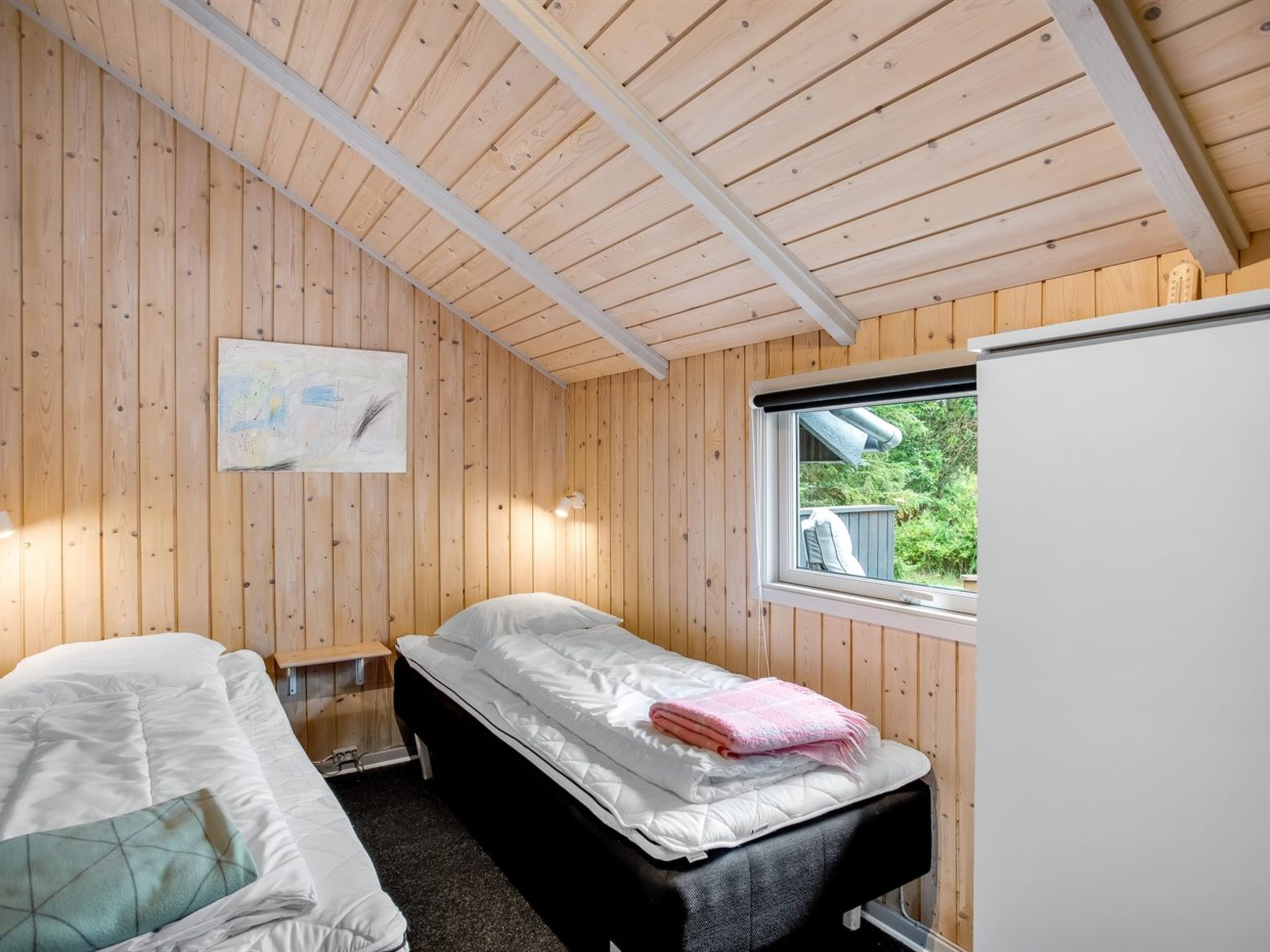 Vakantiehuis met open haard en sauna in Oksbøl - foto 12