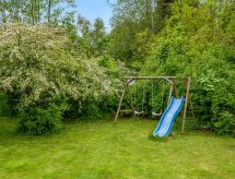 Ruime vakantiewoning met sauna en grote tuin op 10 km van de zee bij Oksbøl - thumbnail 3