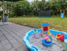 Ruime vakantiewoning met sauna en speelplaats op 12 km van de Deense westkust - thumbnail 6