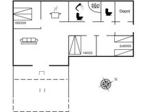 Ruime vakantiewoning op 1587 m² grond, 12 km van zee bij Oksbøl - thumbnail 2