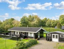 Ruime vakantiewoning Vilhelm bij Oksbøl, 180m van het meer en 10km van zee - thumbnail 1
