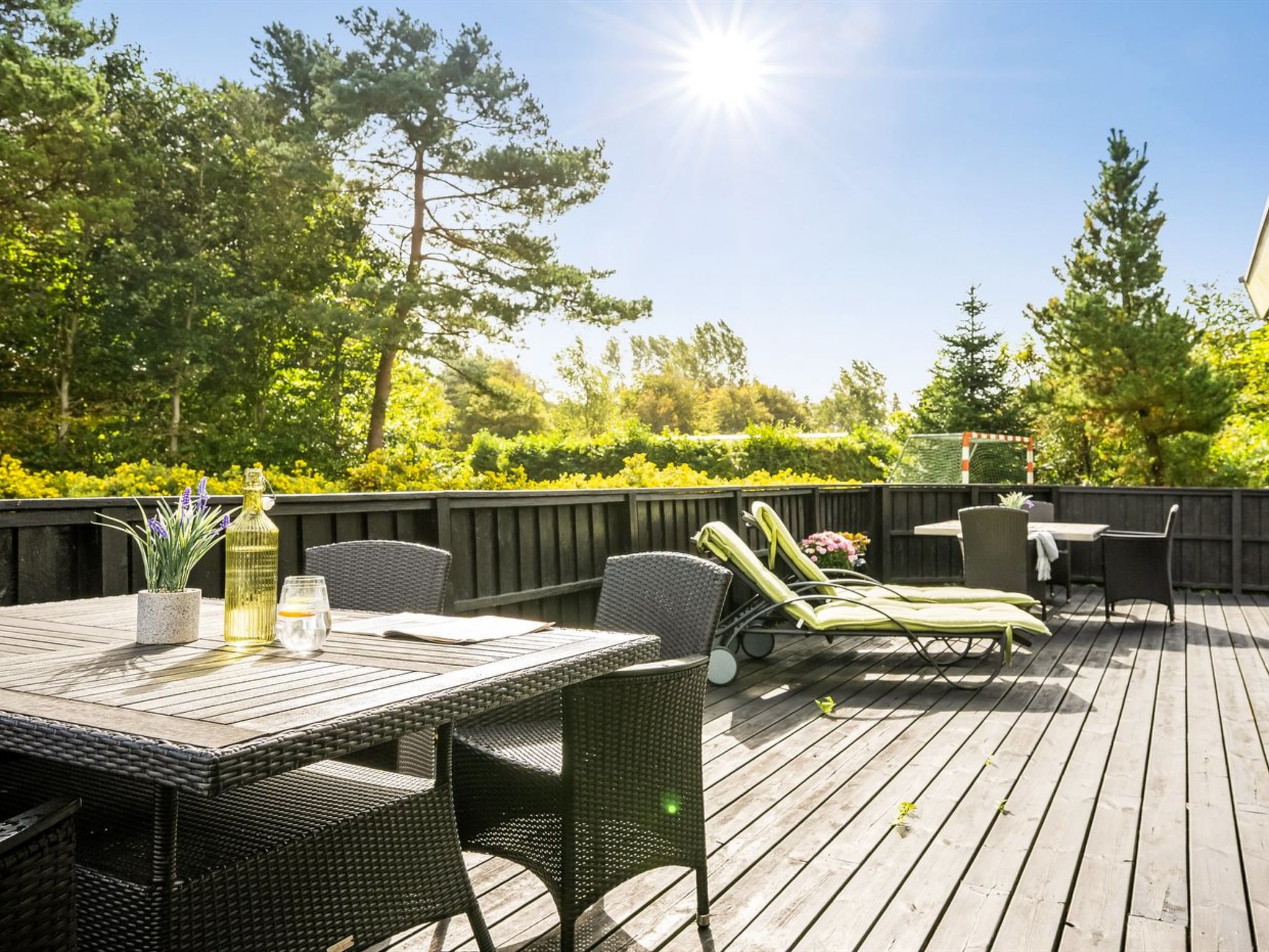 "Vilhelm" - 10km from the sea-Dehors