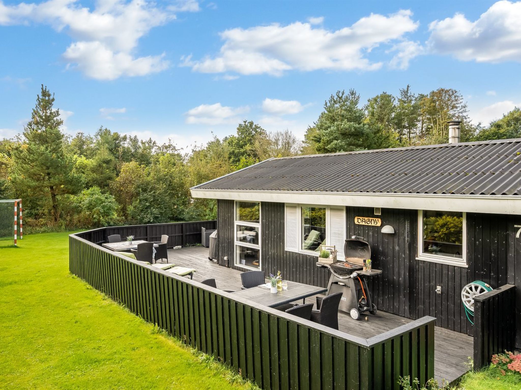 "Vilhelm" - 10km from the sea-Dehors