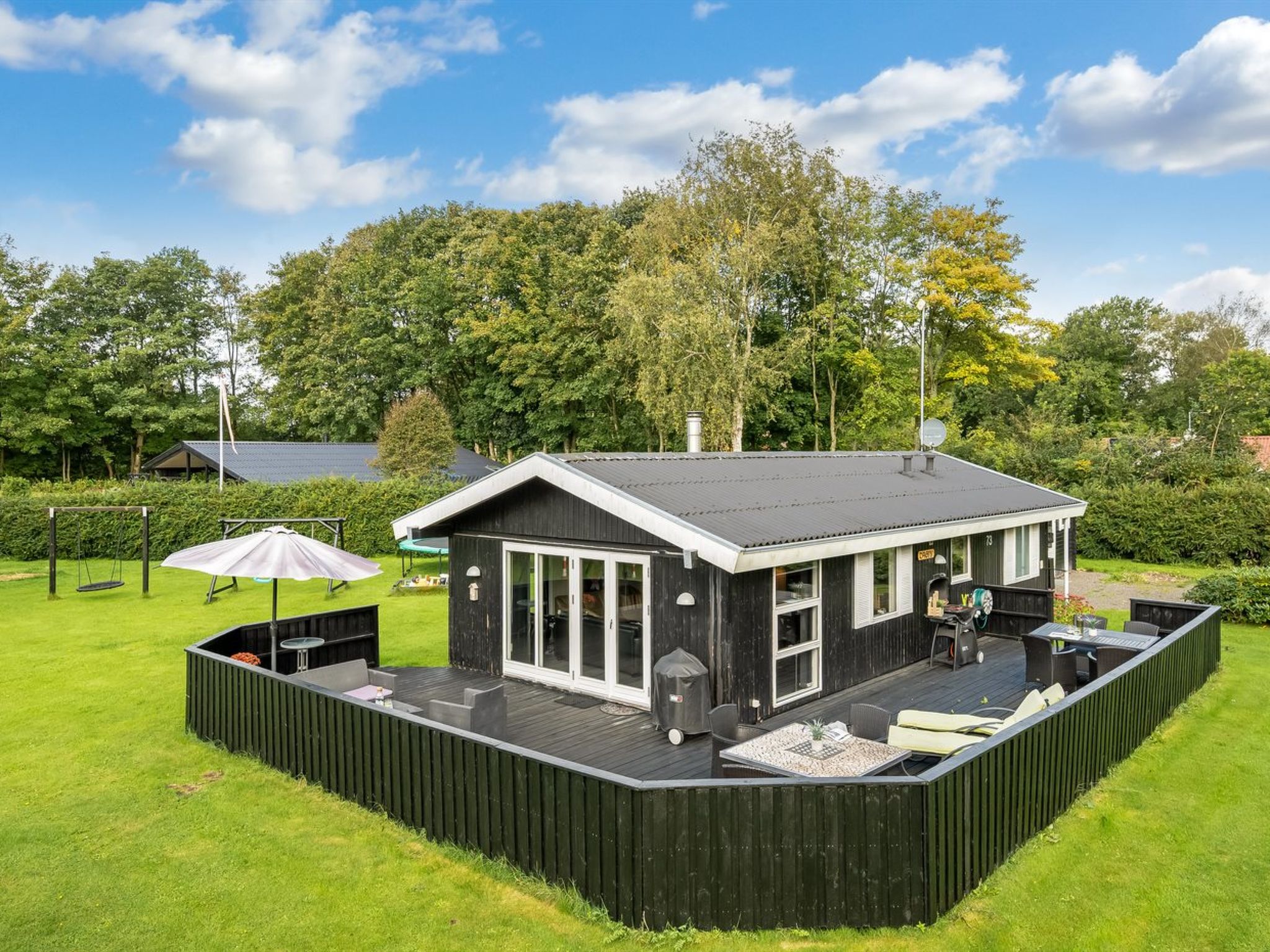 "Vilhelm" - 10km from the sea-Dehors