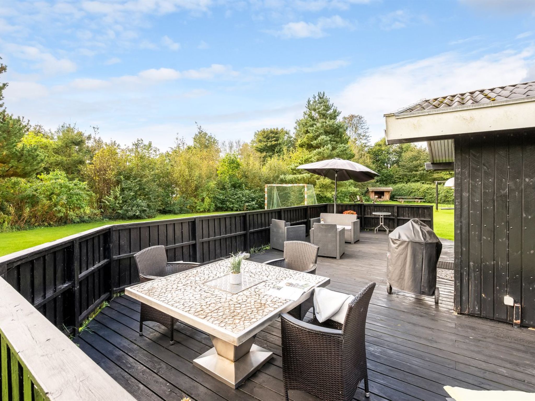 "Vilhelm" - 10km from the sea-Dehors