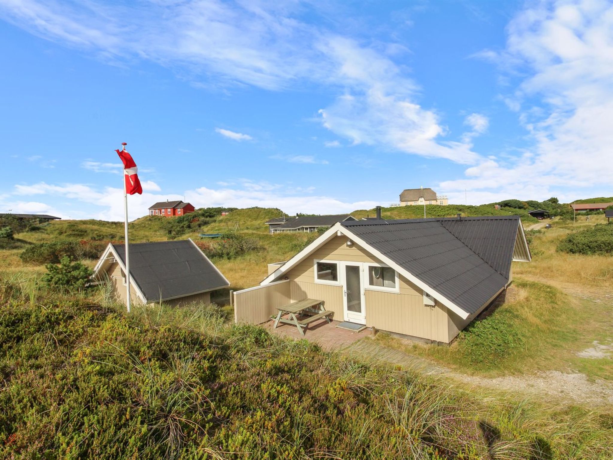 "Halda" - 300m from the sea", huis 3-kamers 66 m2. Het objekt is geschikt voor 6 volwassenen. Woonkamer met TV en radio. 1 kamer met 1 2-pers bed. 1 kamer met 1 2-pers bed. 1 kamer met 2 bedden. Keuke..