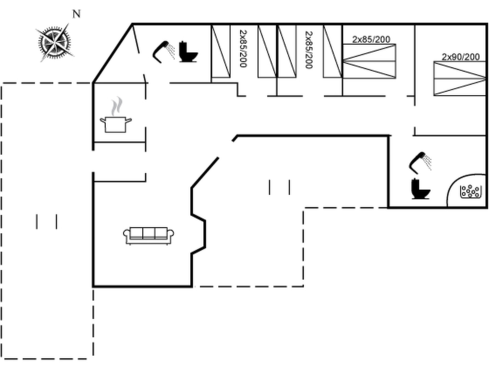 "Angelika" - 1.6km from the sea - Inside