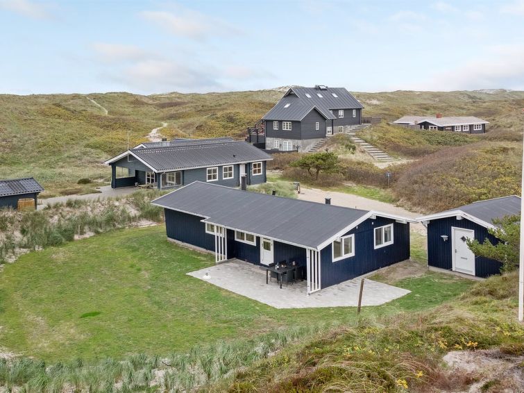 6-persoons vakantiehuis met open haard direct aan zee in Vejers Strand in Vejers Strand