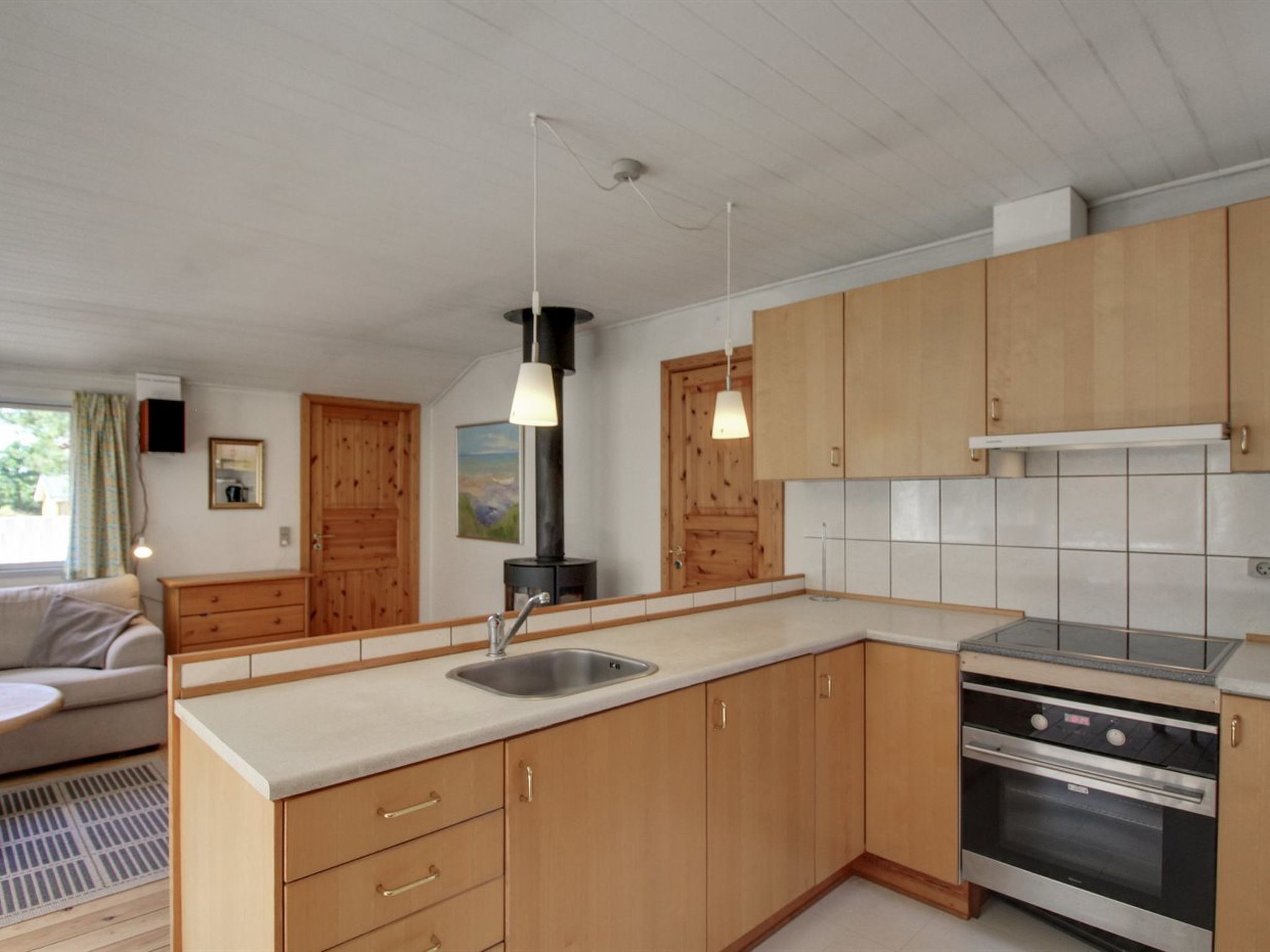 "Ahti" - 900m from the sea - Dedans