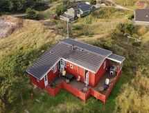 Rustieke gezinswoning Aukusti met sauna op 600 meter van Vejers Strand - thumbnail 1
