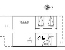 Vrijstaande vakantiewoning Sanelma op 900 meter van het strand van Vejers - thumbnail 1