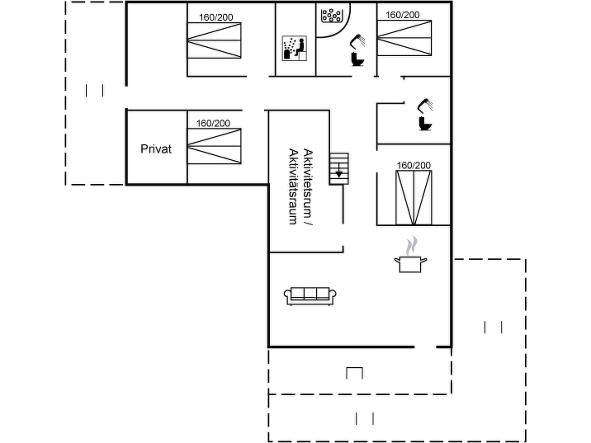 "Delan" - 1.3km from the sea - Inside