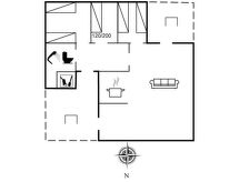 Livia: Ruime vakantiewoning op 900 meter van Vejers Strand - thumbnail 2