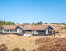 Luxe vakantiehuis met privézwembad en sauna op 700m van Vejers Strand - thumbnail 1