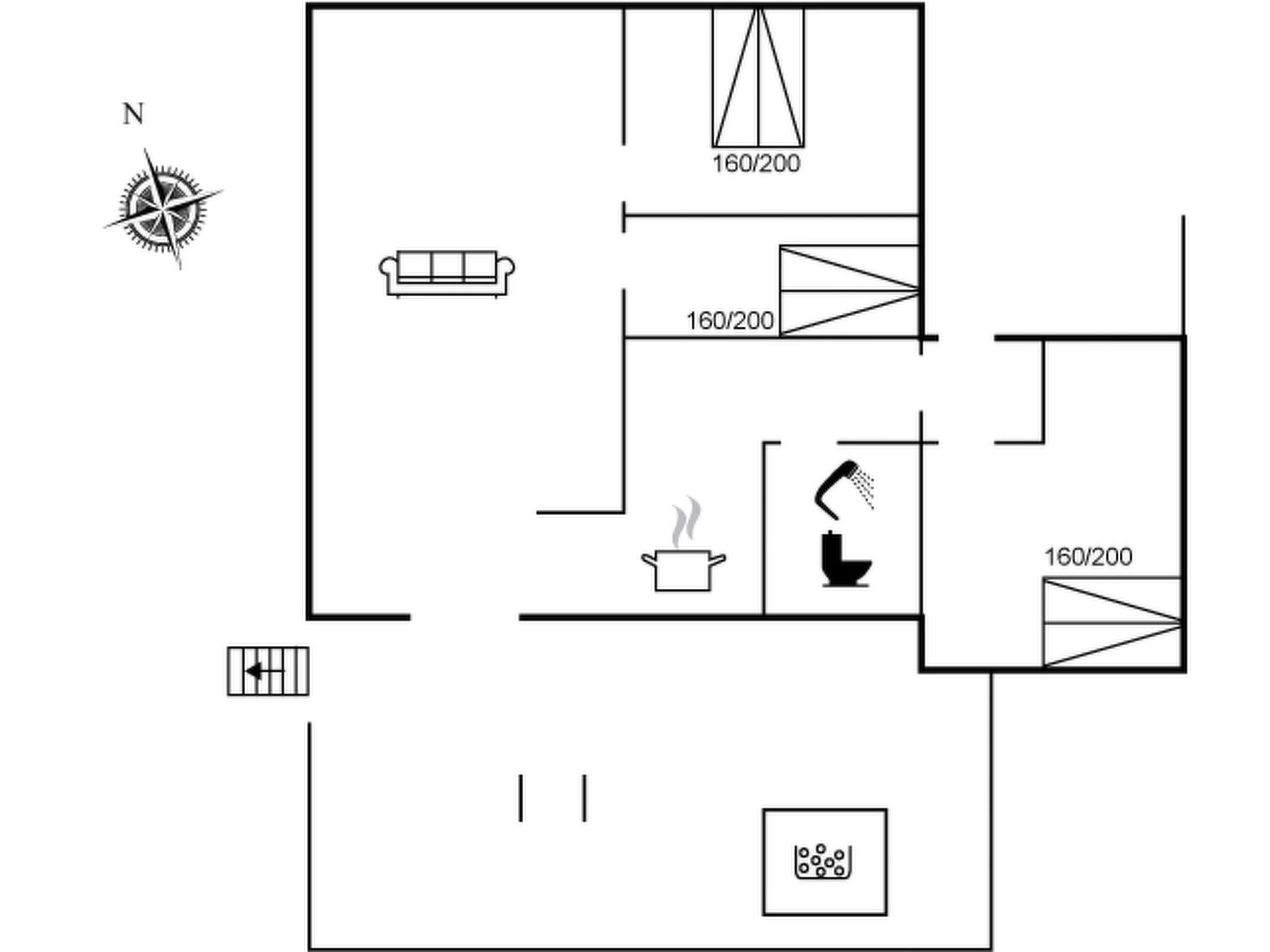 "Sointu" - 300m from the sea - Dedans