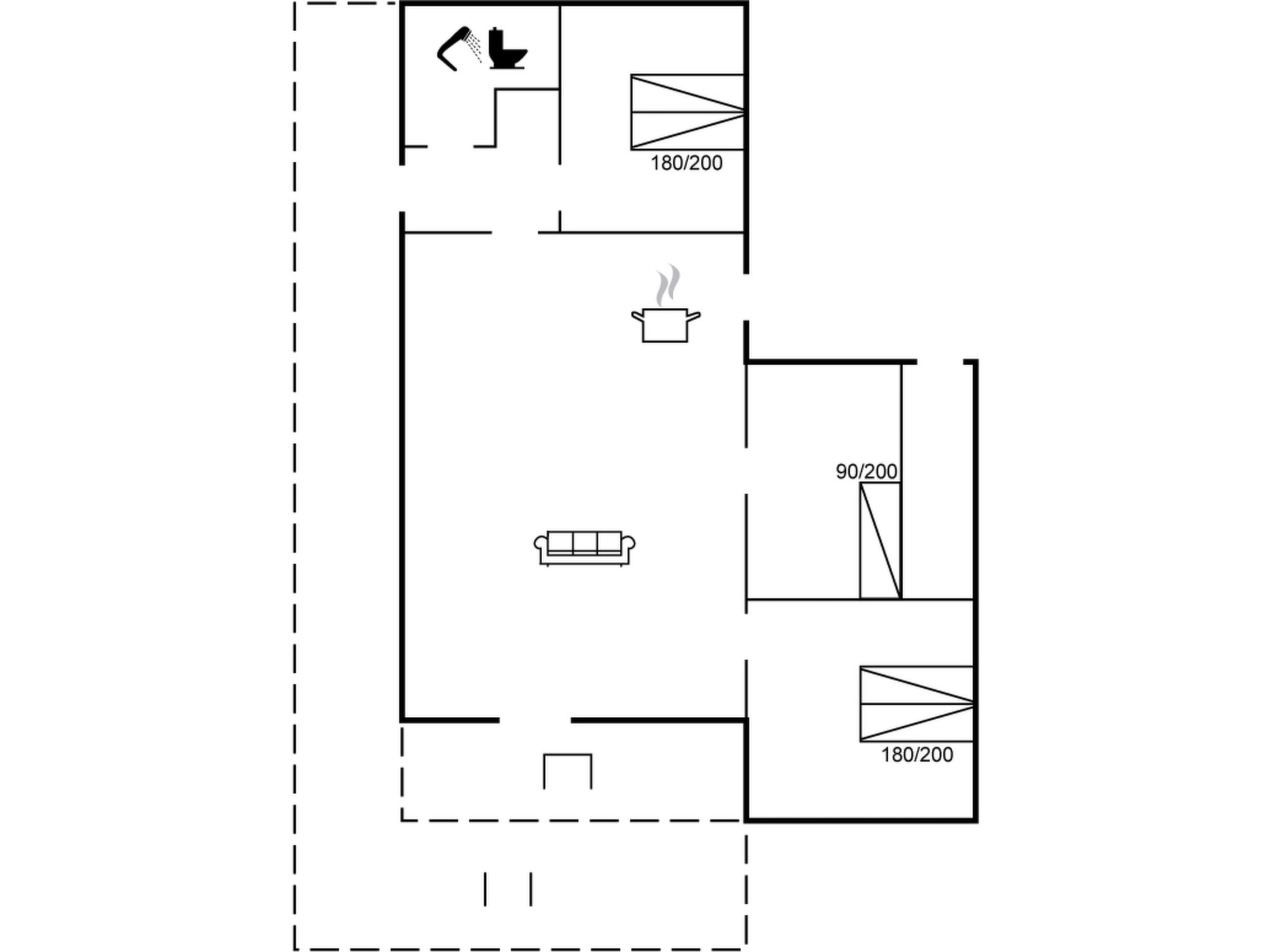 Maison "Hardina" - 1km from the sea – Plan, photo 24 sur 24