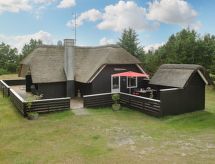 Rustiek vakantiehuis Patrik met sauna bij Blåvand, 1.4 km van zee - thumbnail 1