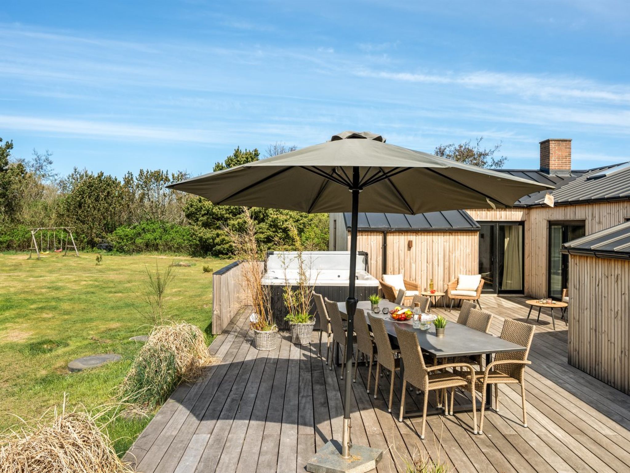 Op 500 m van zee: ruim vakantiehuis in Blåvand voor 10 personen - foto 27