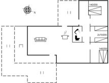 Vrijstaande woning Elny met grote tuin, 500 meter van de fjord bij Blåvand - thumbnail 2