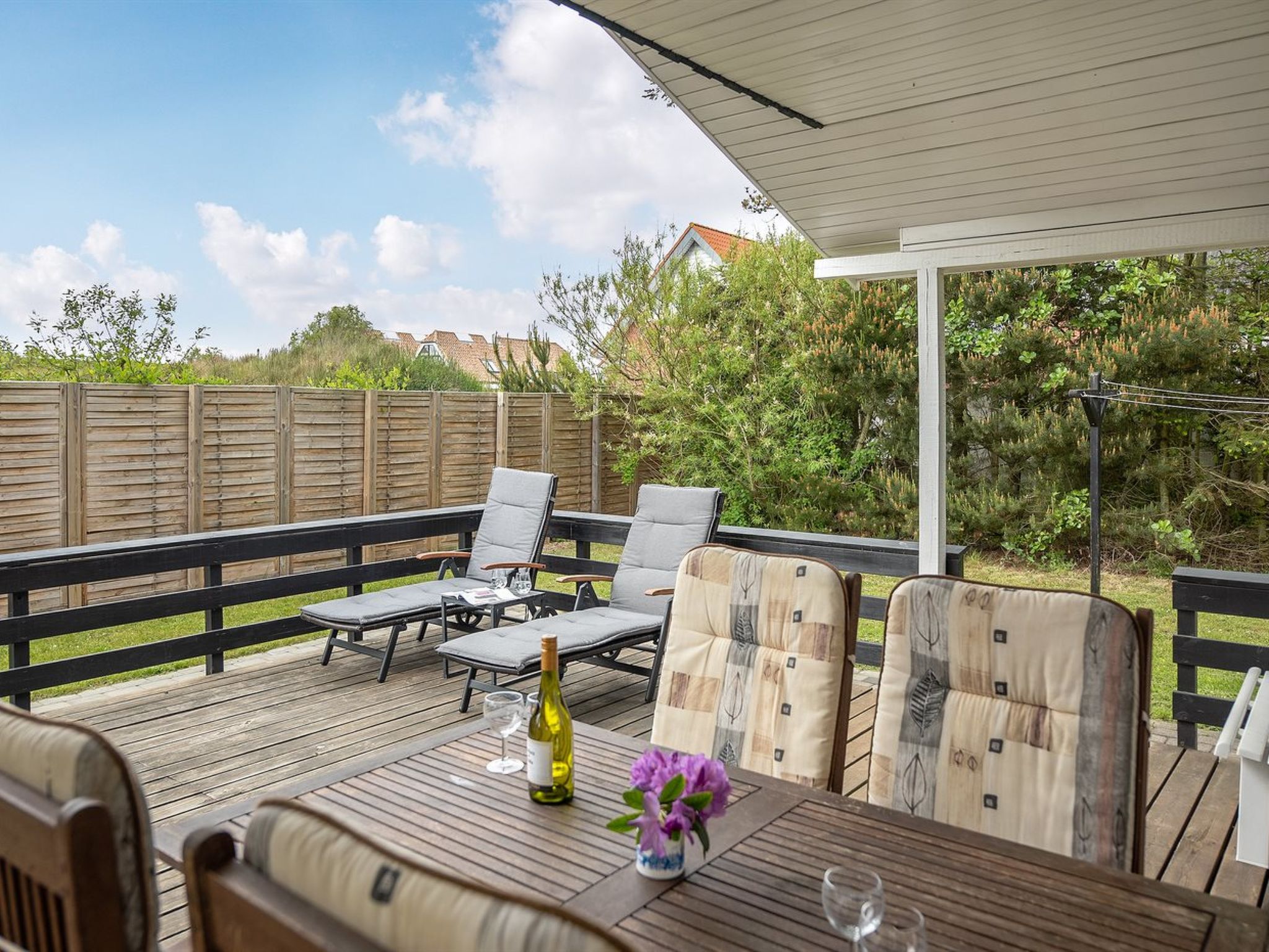 "Hildegarde" - 900m from the sea-Dehors