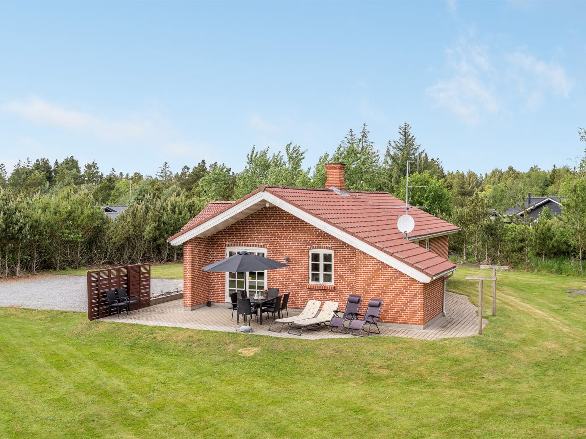 "Kalotta" - 3.2km from the sea-Dehors