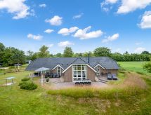 Ruime gezinswoning met sauna en grote tuin op 4 km van de zee in Blåvand - thumbnail 1