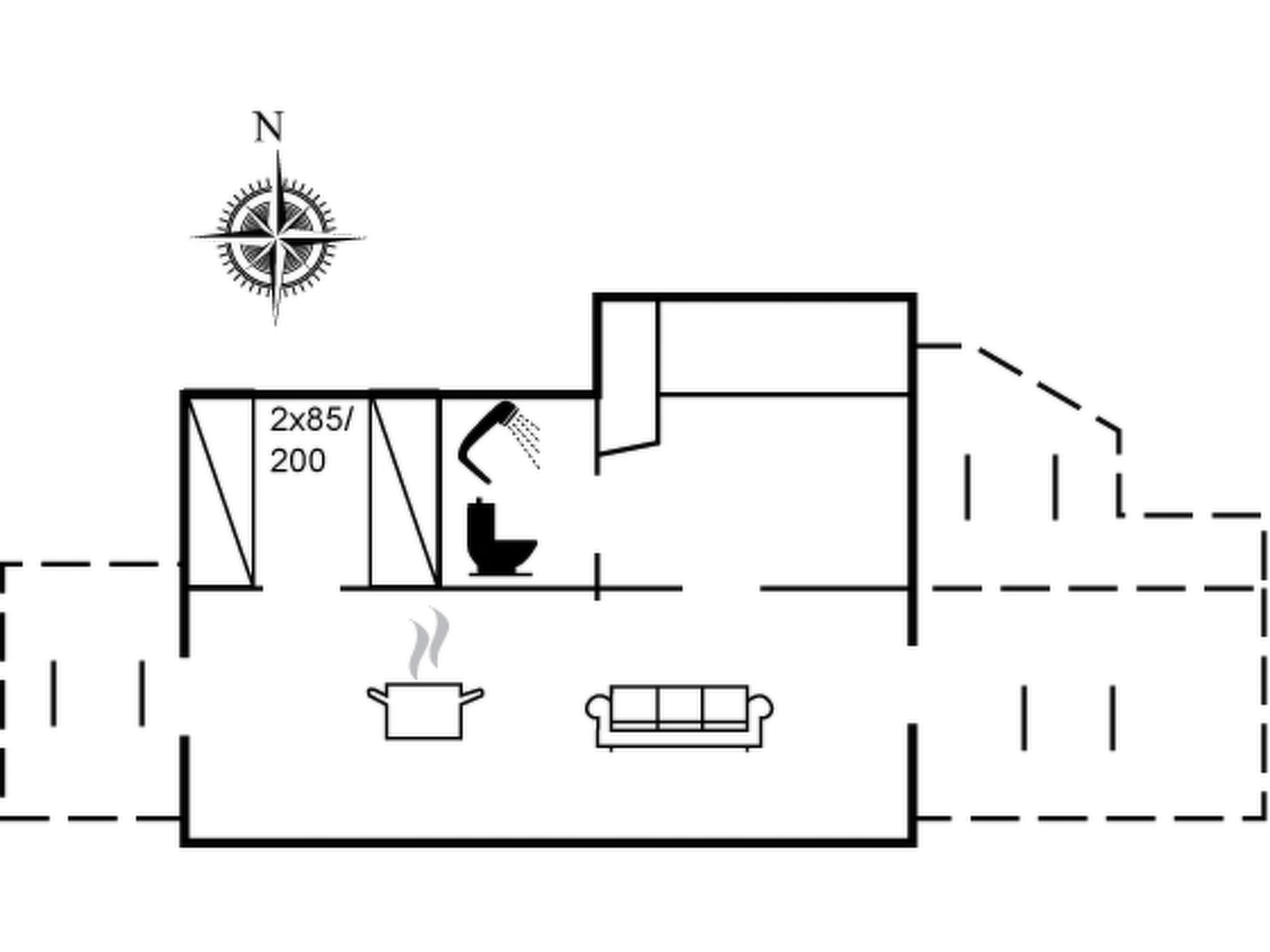 Maison "Inka" - 100m from the sea – Plan, photo 21 sur 21