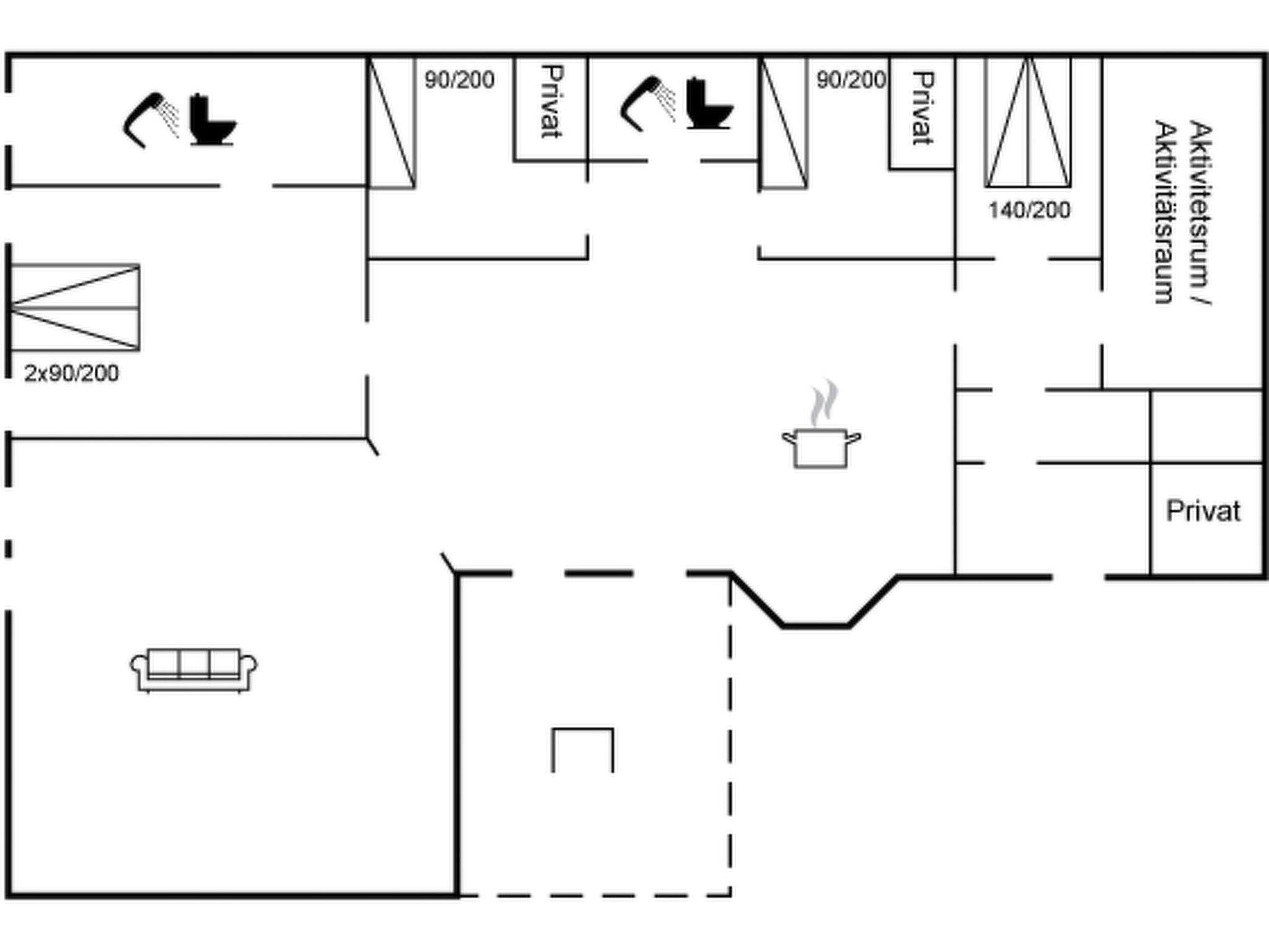 Maison "Elsi" - 1.3km from the sea – Plan, photo 37 sur 37