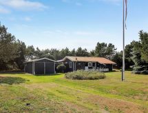 Rustiek vakantiehuis Rokil in Blåvand, 400 meter van strand en zee - thumbnail 1
