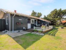 Rustiek vakantiehuis Rokil in Blåvand, 400 meter van strand en zee - thumbnail 4