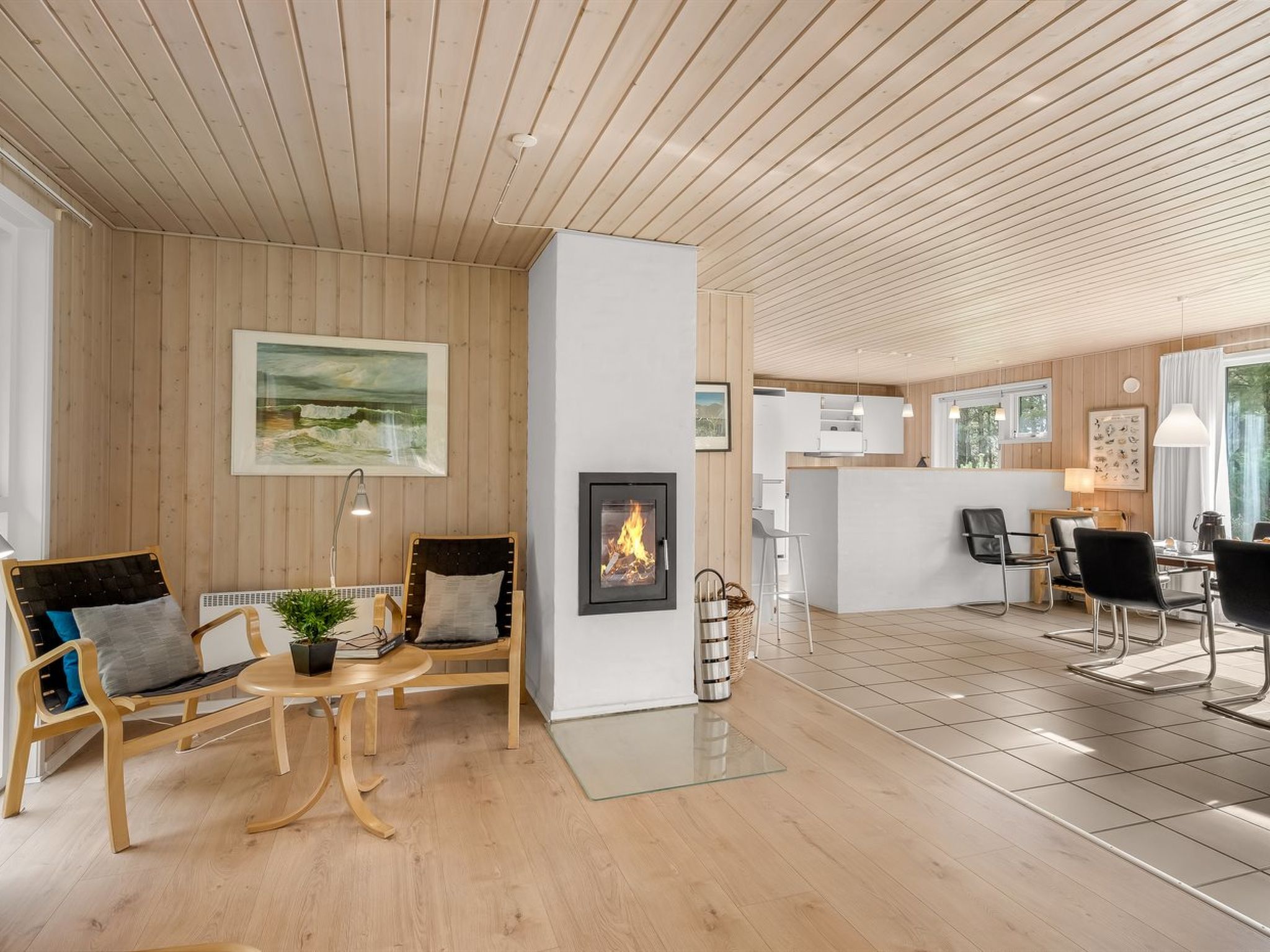 "Dix" - 900m from the sea - Binnen