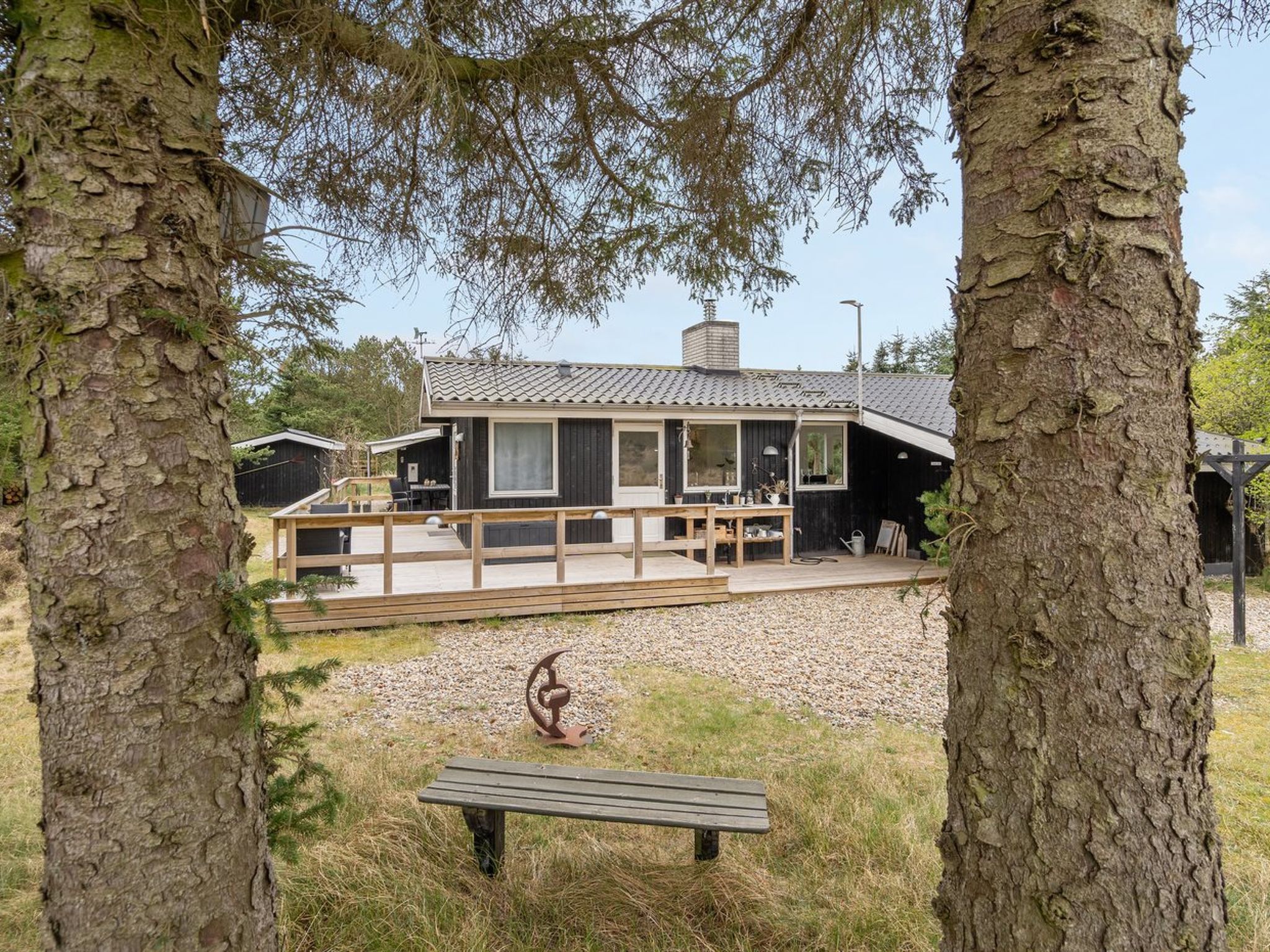 "Taneli" - 2.2km from the sea - Buiten